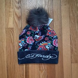 NWT Ed Hardy Toque O/S